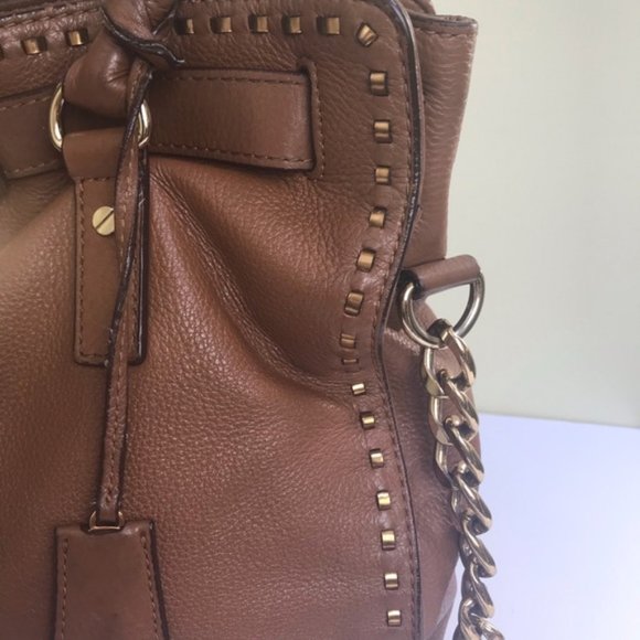 Michael Kors Large Hamilton Whipstitch Tote Bag - Picture 9 of 9